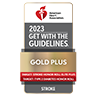 Get With the Guidelines - Stroke Gold Plus Target Stroke Honor Roll Elite Plus and Target Diabetes Honor Roll