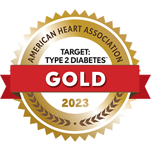 American Heart Association - Target: Type 2 Diabetes - Gold