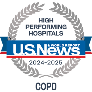 U.S. News & World Report 2024-2025 Best Hospitals - COPD