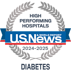 U.S. News & World Report 2024-2025 Best Hospitals - Diabetes