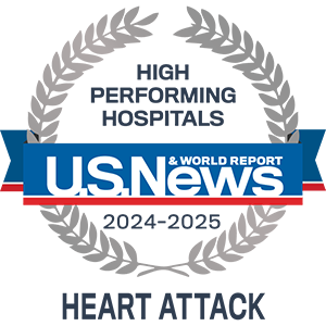 U.S. News & World Report 2024-2025 - High Performing Hospitals - Heart Attack