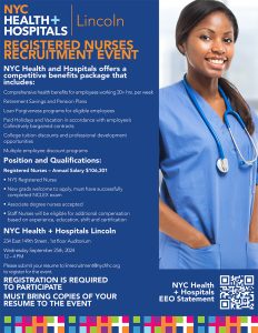 Lincoln Registered Nurses Recruitment Event