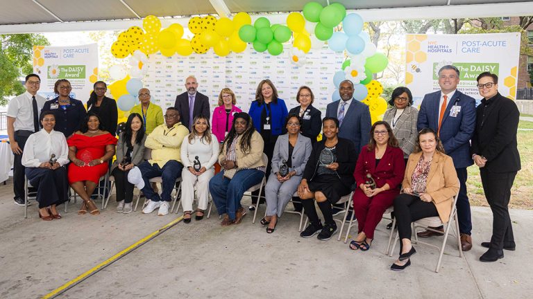 NYC Health + Hospitals Recognizes 10 Nursing Professionals Across its Five Skilled Nursing Facilities for its DAISY Award & BEE Award Celebrations