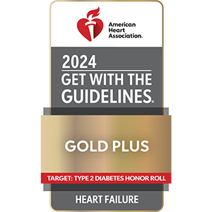 Get With the Guidelines - Heart Failure Gold Plus - Target: Type 2 Diabetes Honor Roll