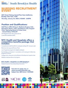 South Brooklyn Health Nursing Recruitment Event