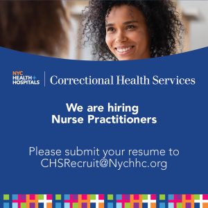 Correctional Health Services We Are Hiring Nurse Practitioner