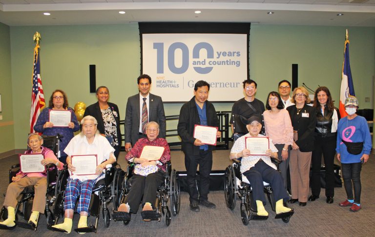 NYC Health + Hospitals Honors Seven Long-Term Care Residents for National Centenarian Day Celebration