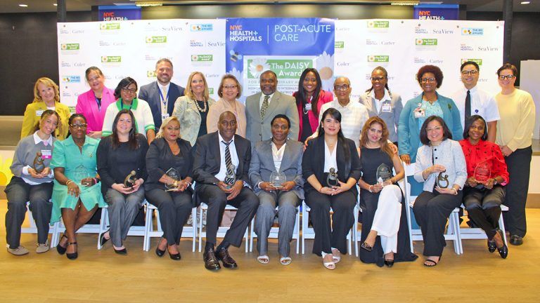 NYC Health + Hospitals Honors Nursing Professionals Across Its Five Skilled Nursing Facilities for the DAISY Award & BEE Award Celebration