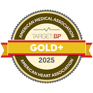 American Heart Association and American Medical Association Target: Blood Pressure - Gold Plus
